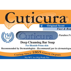 Cuticura deep cleansing bar soap 3oz