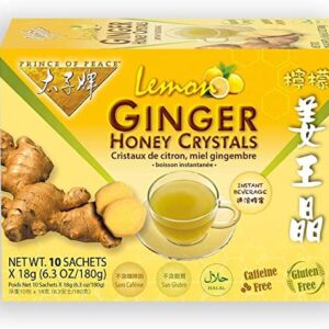 6.3 ounces of Honey Crystal Lemon Ginger Tea