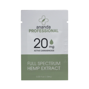 1 packet of Full Spectrum on the go hemp extract 20mg